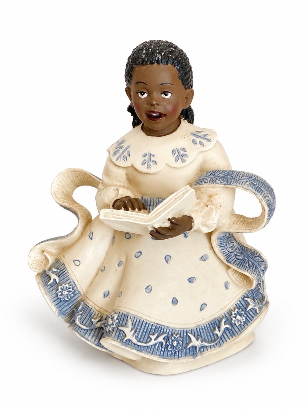Sarah’s Angels Girl Victorian Revival African American Bridgerton Era cottage